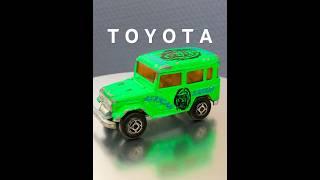 Toyota Land Cruiser Majorette Schale model Made in France #toyota #scalemodel #car #auto