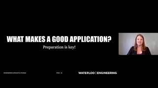 What you need to know about Engineering Graduate Studies at the University of Waterloo