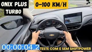 Teste 0 a 100 no Onix Turbo. Será que o módulo do acelerador Shiftpower melhora o 0-100 km ?