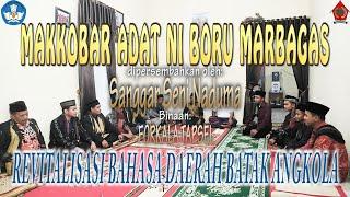 MAKKOBAR ADAT NI BORU MARBAGAS