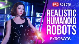 Bionic humanoid robots from EXROBOTS