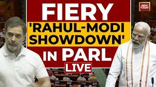 INDIA TODAY LIVE: Rahul Gandhi's Explosive Speech In Lok Sabha | PM Modi Vs Rahul Gandhi