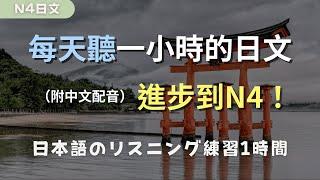 保母級聽力訓練｜初學者必備的日語練習｜輕鬆上手日常日文｜零基礎學日文｜N4日文｜日本のリスニング練習（附中文配音）