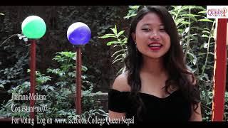 College Queen Nepal 2018. Jharana Moktan