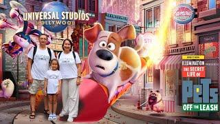 NEW!!! THE SECRET LIFE OF PETS.The FULL Ride Universal Studios Hollywood 4K