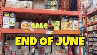 Home depot end of June sale on power tool Deals Milwaukee, Dewalt, ryobi and more.