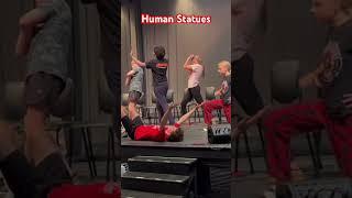 HUMAN STATUES - Bellefonte High School Hypnotized by Mike Lee Comedy Hypnosis