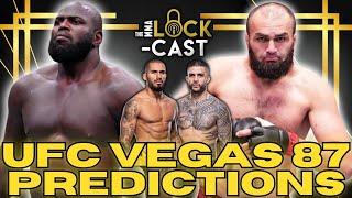 Rozenstruik vs Gaziev | UFC Vegas 87 | Breakdown & Predictions | The MMA Lock-Cast #247