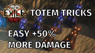 [Path of Exile 3.12] Totem tricks that nobody uses - get +50% MORE DAMAGE without changing build!