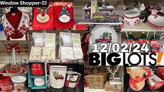 NEW! BIG LOTS | BIG LOTS SHOP WITH ME | BIG LOTS CHRISTMAS DECOR #BIGLOTS