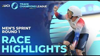 Richardson BEATS the World & Olympic champ! | Men's Sprint | Round 1 Saint-Quentin-en-Yvelines 2024