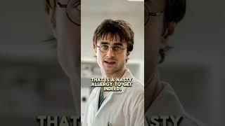 Harry Doctor treating Malfoy's "allergy" #aimemes #midjourneyai #harrypotter