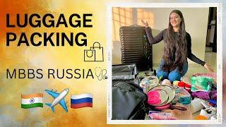 Things to pack while going to Russia for MBBS🩺 | Luggage Packing Guide |