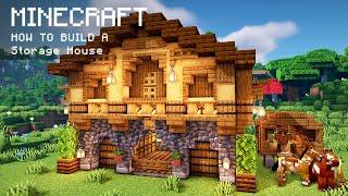 Minecraft: How To Build a Storage House