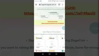 #shorts how to mine dogecoin in 2022 #freemining #crypto #dogecoin #cryptomining #mining #bitcoin