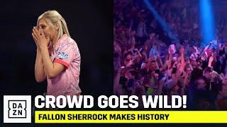 INSANE Darts Crowd ERUPTS As Fallon Sherrock Makes History