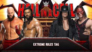 FULL MATCH  -  ROMAN REIGNS & BRAUN STROWMAN VS UNDERTAKER & KANE