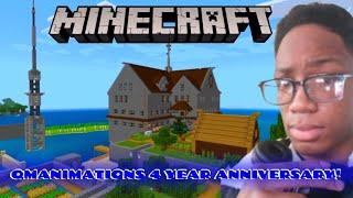 Minecraft: Welcome To Qman Castle! - Qmanimations 4 Year Anniversary!