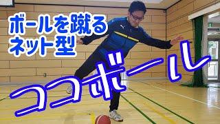 ボールを蹴って行うネット型！「ココボール！」【小学校体育・ボール運動】