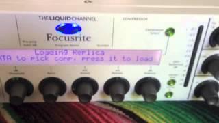 Focusrite LiquidCahnnel preamp test