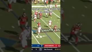 Daniel Jones’ first & last TD as a Giant