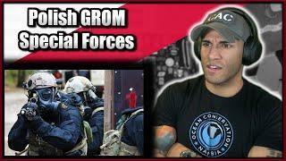 US Marine reacts to Polish GROM Special Forces