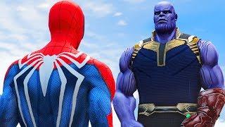 THANOS vs SPIDERMAN - Infinity Battle