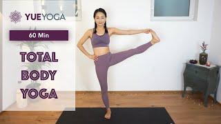 【60分钟全身瑜伽】 增强自信与专注 提升内在力量  60min Total Body Yoga | Yue Yoga