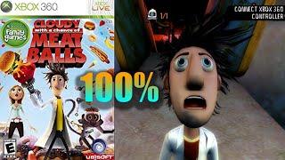 Cloudy With A Chance of Meatballs [46] 100% Xbox 360 Longplay