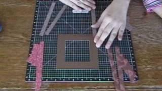 Tips and Techniques 1 - Woven Paper Frame