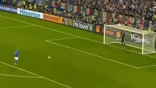 Simone Zaza miss funny penalty in Germany-Italy 7-6 (EURO 2016)