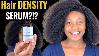 I tried the MULTI PEPTIDE SERUM  from the ordinary for one month and this happened! #hairgrowthserum