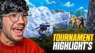 1 VS 4 SITUATION! TOURNAMENT HIGHLIGHTS | FREE FIRE MAX