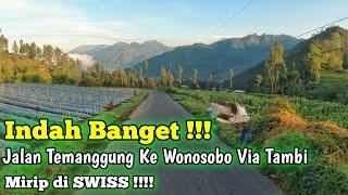 Jalan Temanggung ke Dieng Wonosobo Via Tambi | Jalur terindah di Jawa Tengah