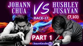 JOHANN CHUA VS HUSHLEY JUSAYAN (7,10) Race 17 - Part 1/3 | Money Game