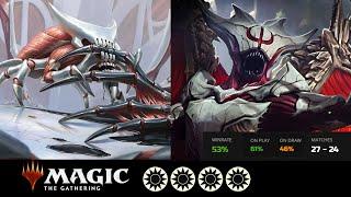 FAST PLATINUM W MONO WHITE PHYREXIANS | Magic Arena Standard Ranked July 2024