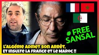 Boualem SANSAL : l'Algérie - de l'insulte - confirme son Arrestation !! #maroc #france #algerie