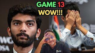 He was SO CLOSE! | Gukesh vs Ding Liren | Game 13 | World Championship 2024