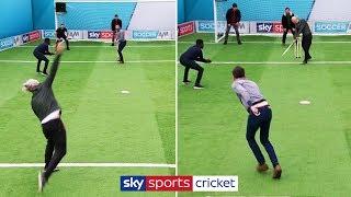 Jimmy Bullard vs Fenners | Soccer AM take on the #OverAndOut cricket challenge! 