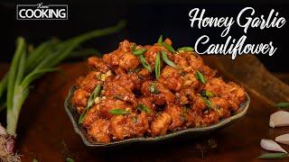 Honey Garlic Cauliflower | Cauliflower Recipes | Chilli Garlic Cauliflower | Info Chinese Recipe