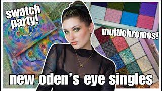NEW ODEN'S EYE SINGLES | Tutorial + Swatch Party!!