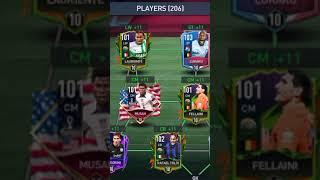 Rate my 113 ovr fifa mobile squad #fifamobile #team #football