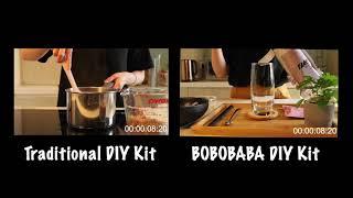 BOBOBABA's DIY Bubble Tea Kit vs Traditional Bubble Tea Kit