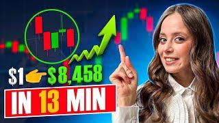 QUOTEX STRATEGY | +$8,458 IN 13 MINUTES EASY! GUIDE FOR BEGINNERS