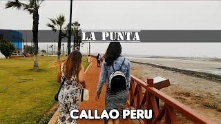 WALKING Around La Punta (Callao Peru) — Walking Tour (Narrated)【CC】