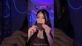 Chocolate or Carrot ? Mouth Sounds Edition  #asmr #shorts
