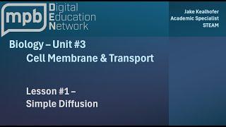 MPB Biology Unit 3 Lesson 1: Simple Diffusion