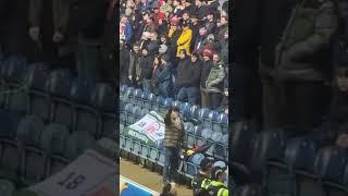 Blackburn Fans Wind Up Wrexham Fan after 4-1 Win 