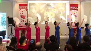 OCPA 2022 New Year's Gala.  Qipao Dance. 旗袍舞《花好月圆》编导 闻子眸, 中佛州长青社