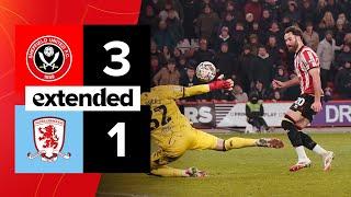 Sheffield United 3-1 Middlesbrough | Extended EFL Championship highlights